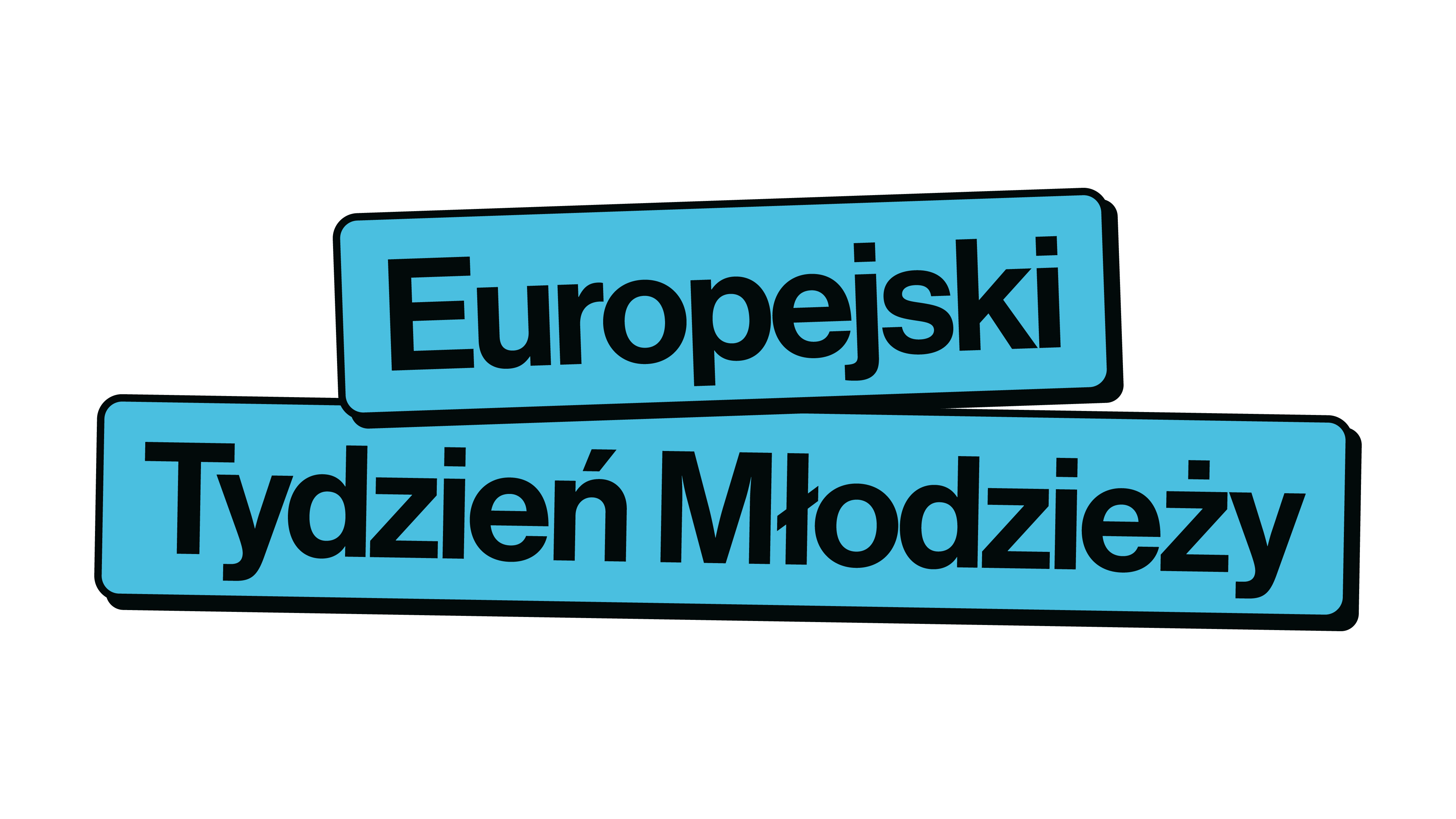 Logotyp Europejskiego Tygodnia Młodzieży